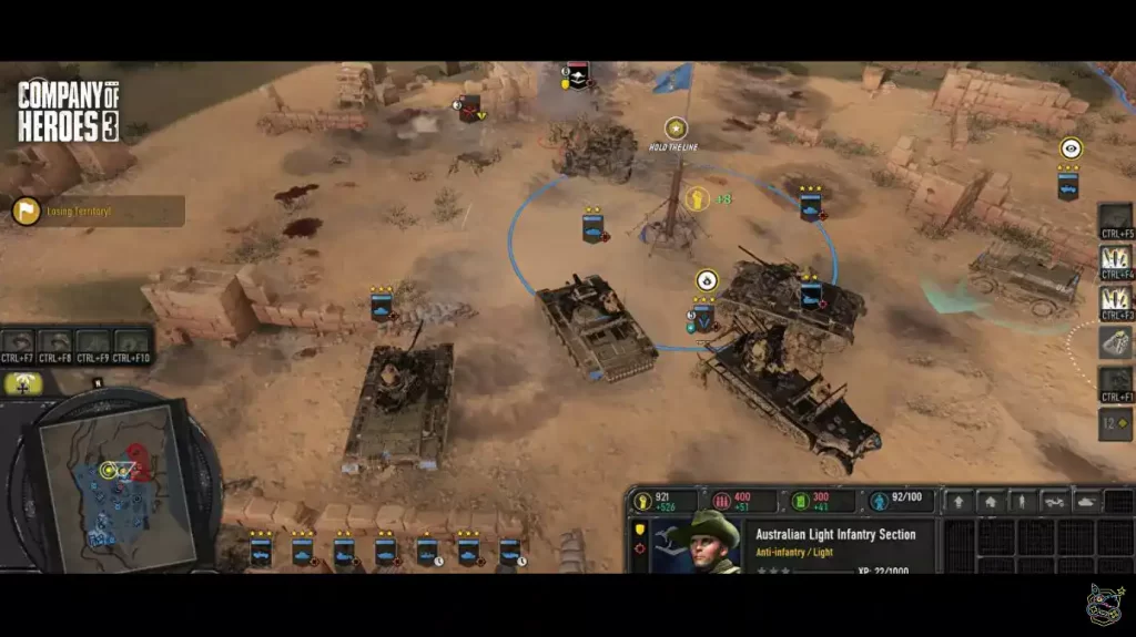Company of Heroes 3 Gameplay Footage